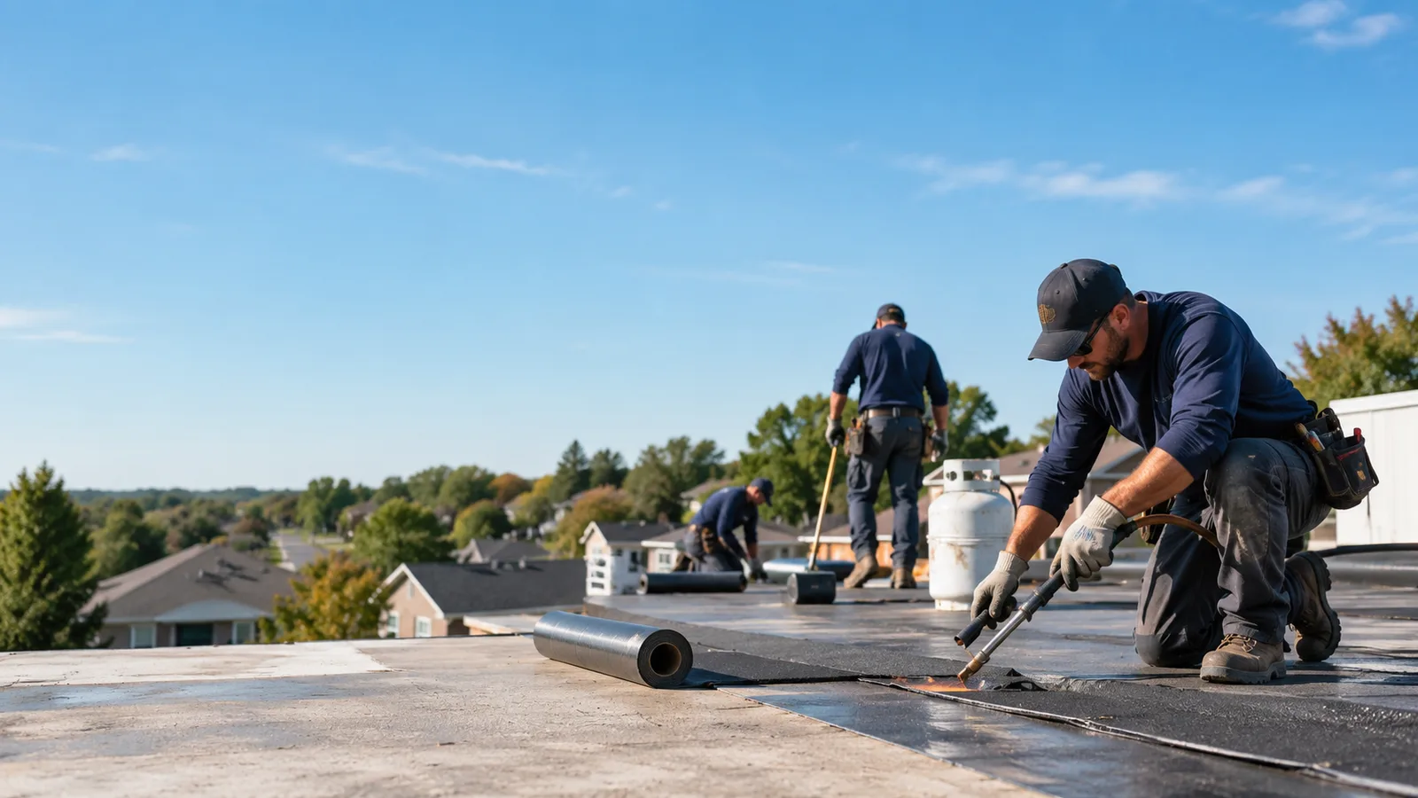 Flat Roof Leak Repair providers in Wellston, OH